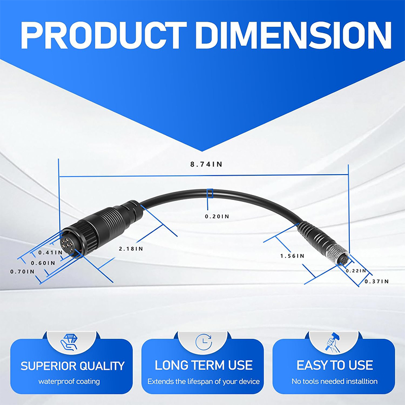 MKR-US2-1 Adaptor Cable Univer - đánh giá và giá Fish Finder Cable