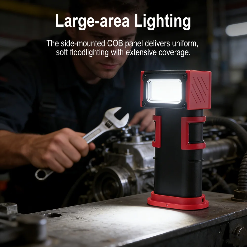BORUiT COB LED Work Light 1000 - đánh giá và giá Fishing Light