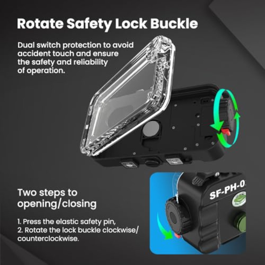 Underwater smartphone housing  - đánh giá và giá Underwater Camera