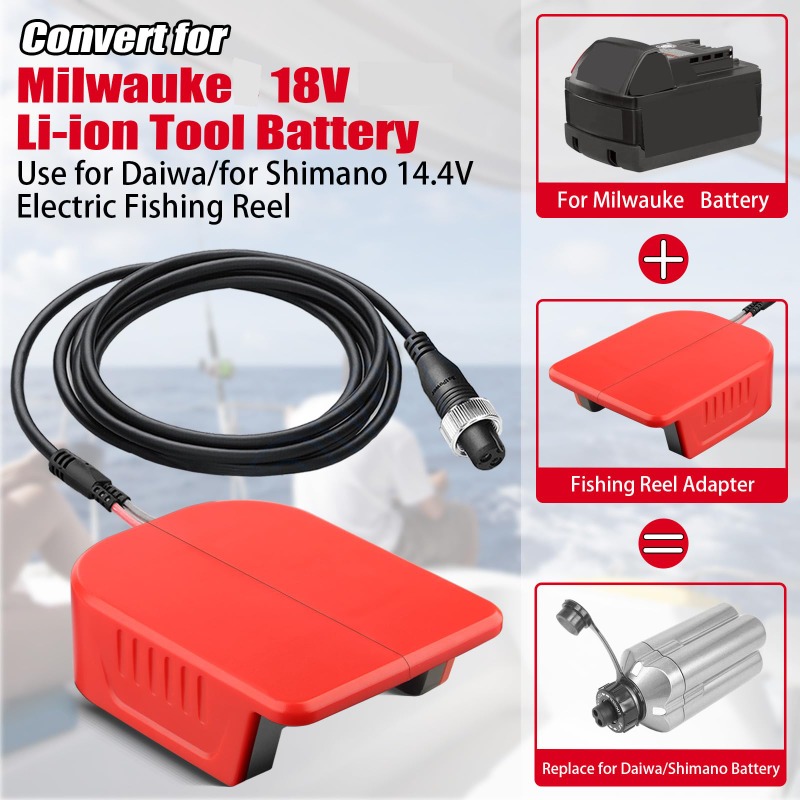 Portable Fishing Reel Adapter  - đánh giá và giá Fish Finder Battery