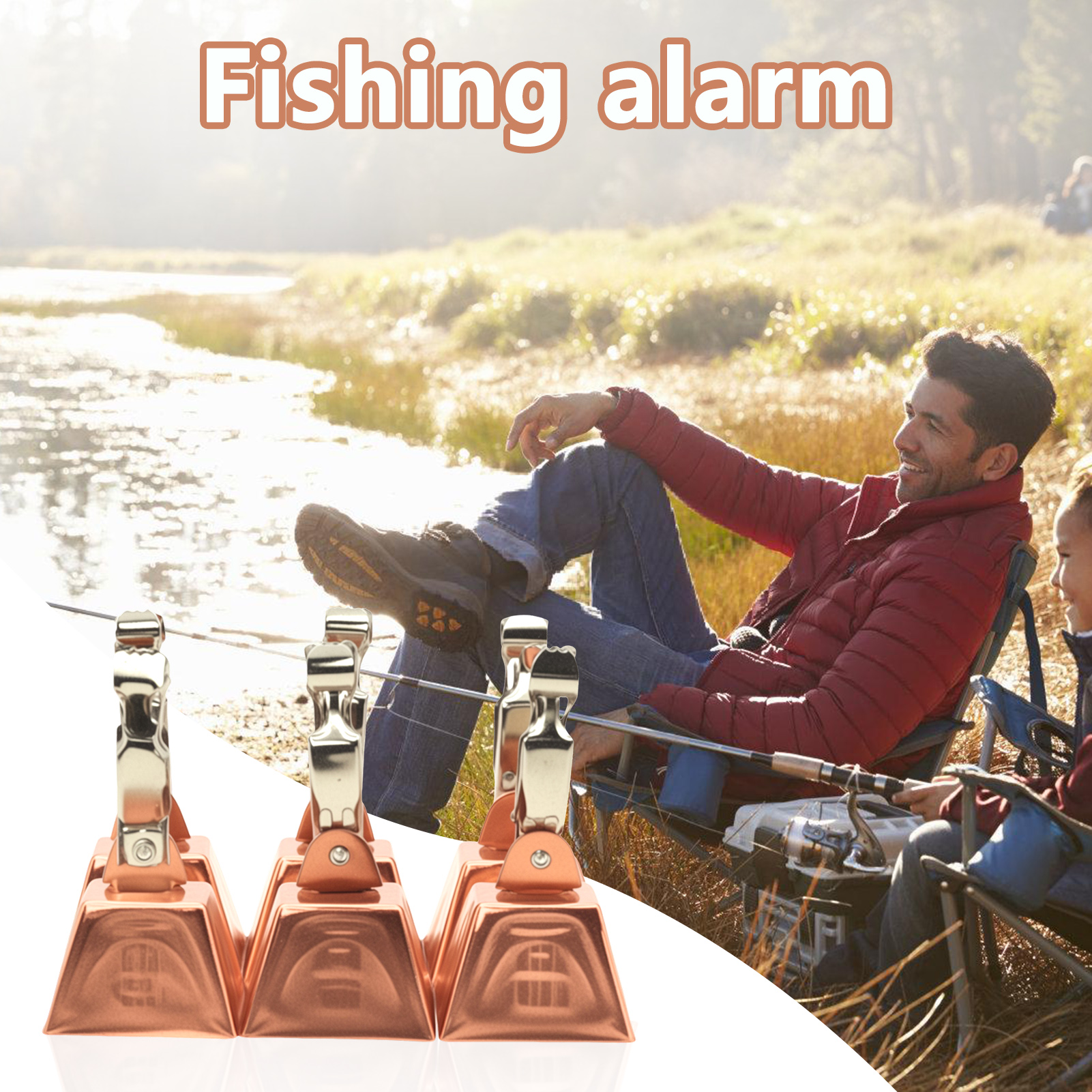 Fishing Bell Alarm Stainless S - đánh giá và giá Bite Indicator