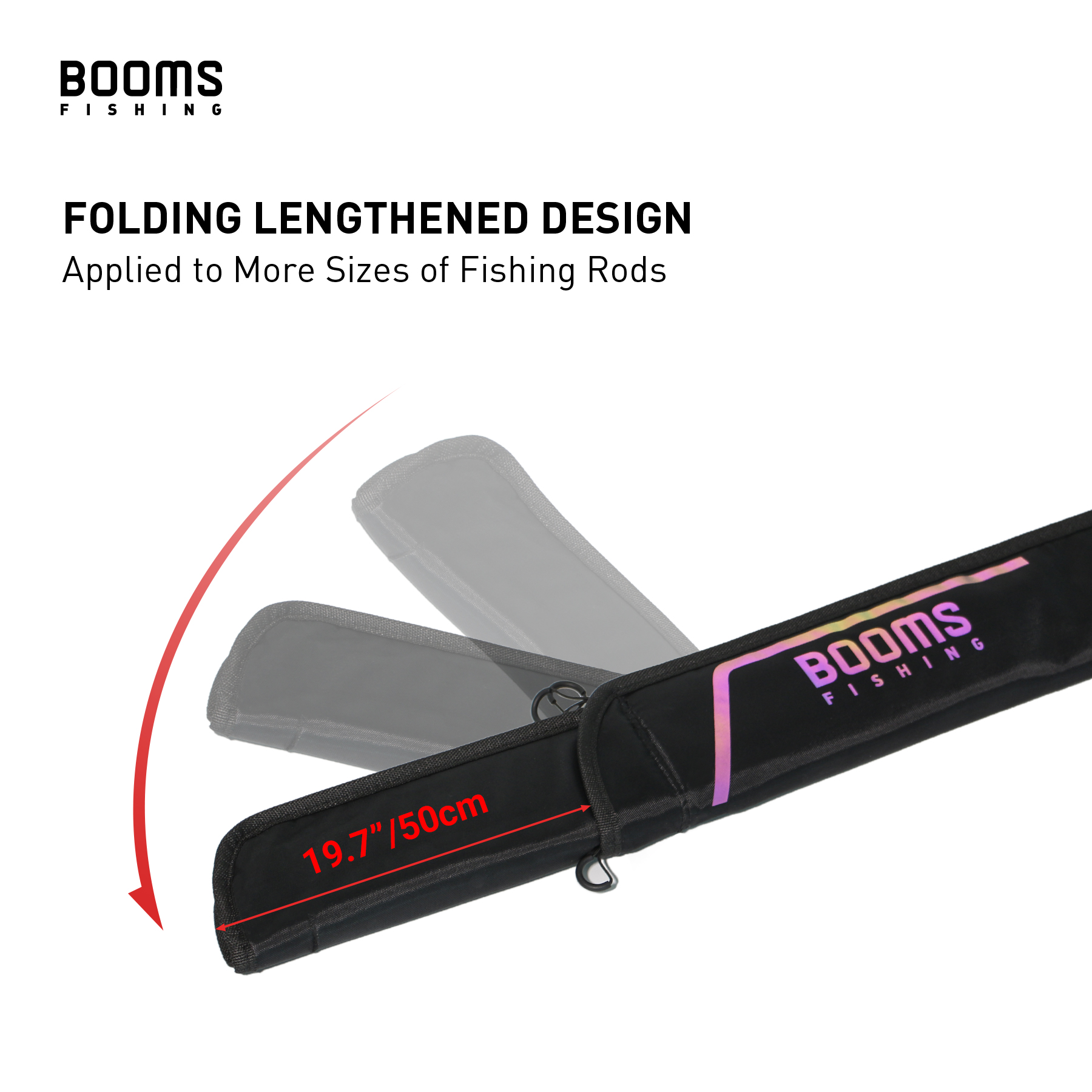 Booms Fishing 195cm Large Wate - đánh giá và giá Fish Finder Case