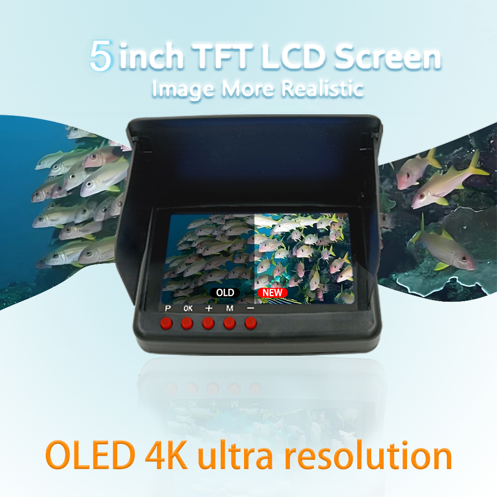 YS5A 5 Inch DVR 4K Resolution  - đánh giá và giá Fishing Depth Finder