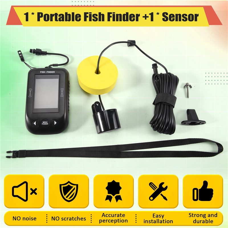 ABKV-Portable Fish Finder Wate - đánh giá và giá Fish Finder Transducer