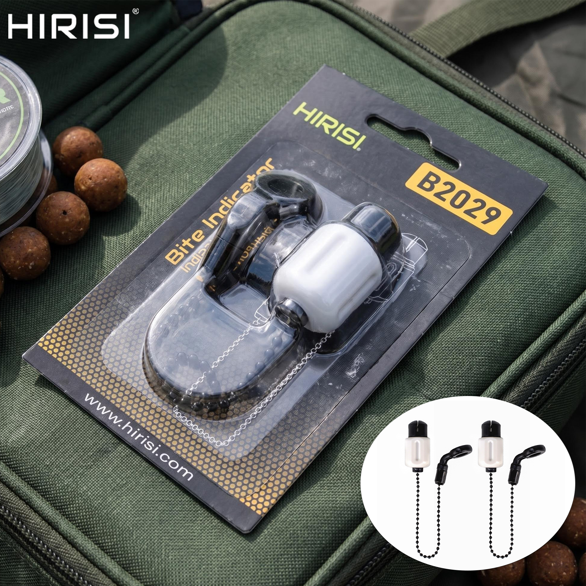 Hirisi Brass Chain Carp Fishin - đánh giá và giá Bite Indicator