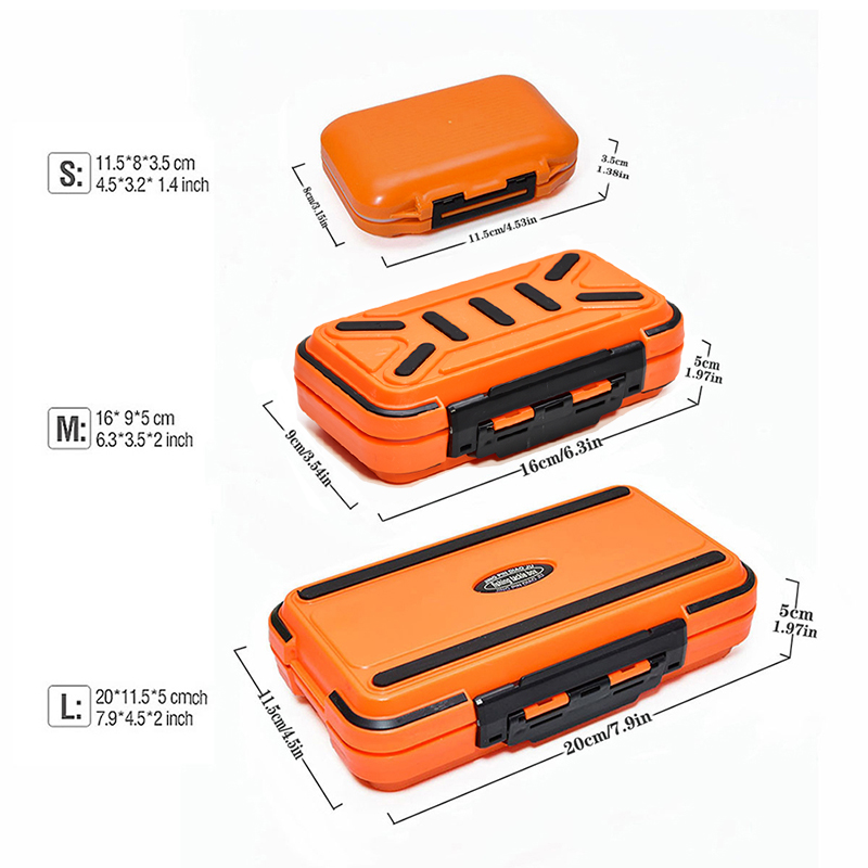 Waterproof Fishing Tackle Box  - đánh giá và giá Fish Finder Case