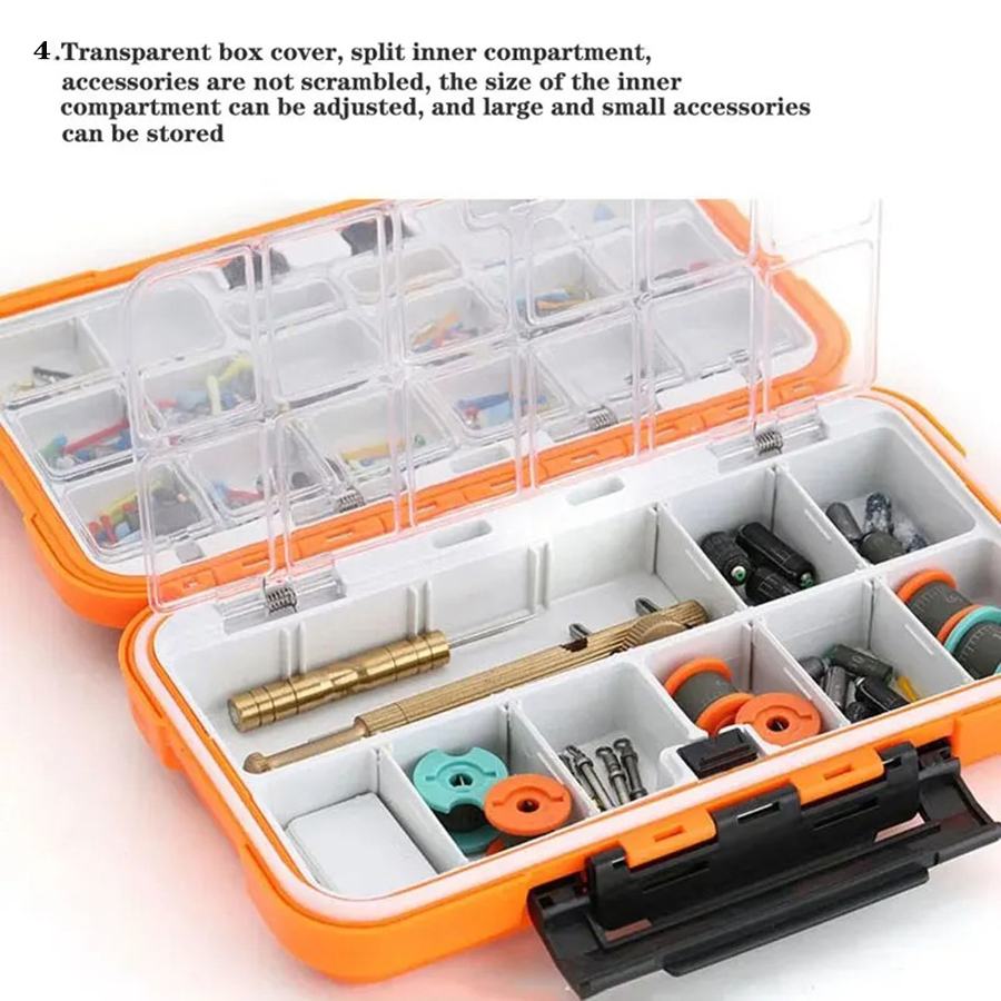Waterproof Fishing Tackle Box  - đánh giá và giá Fish Finder Case