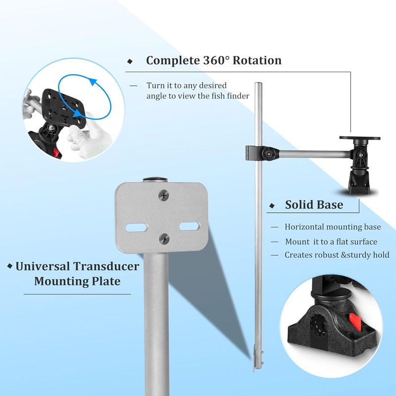 360° Rotation ,Marine Fish Fin - đánh giá và giá Fish Finder Transducer