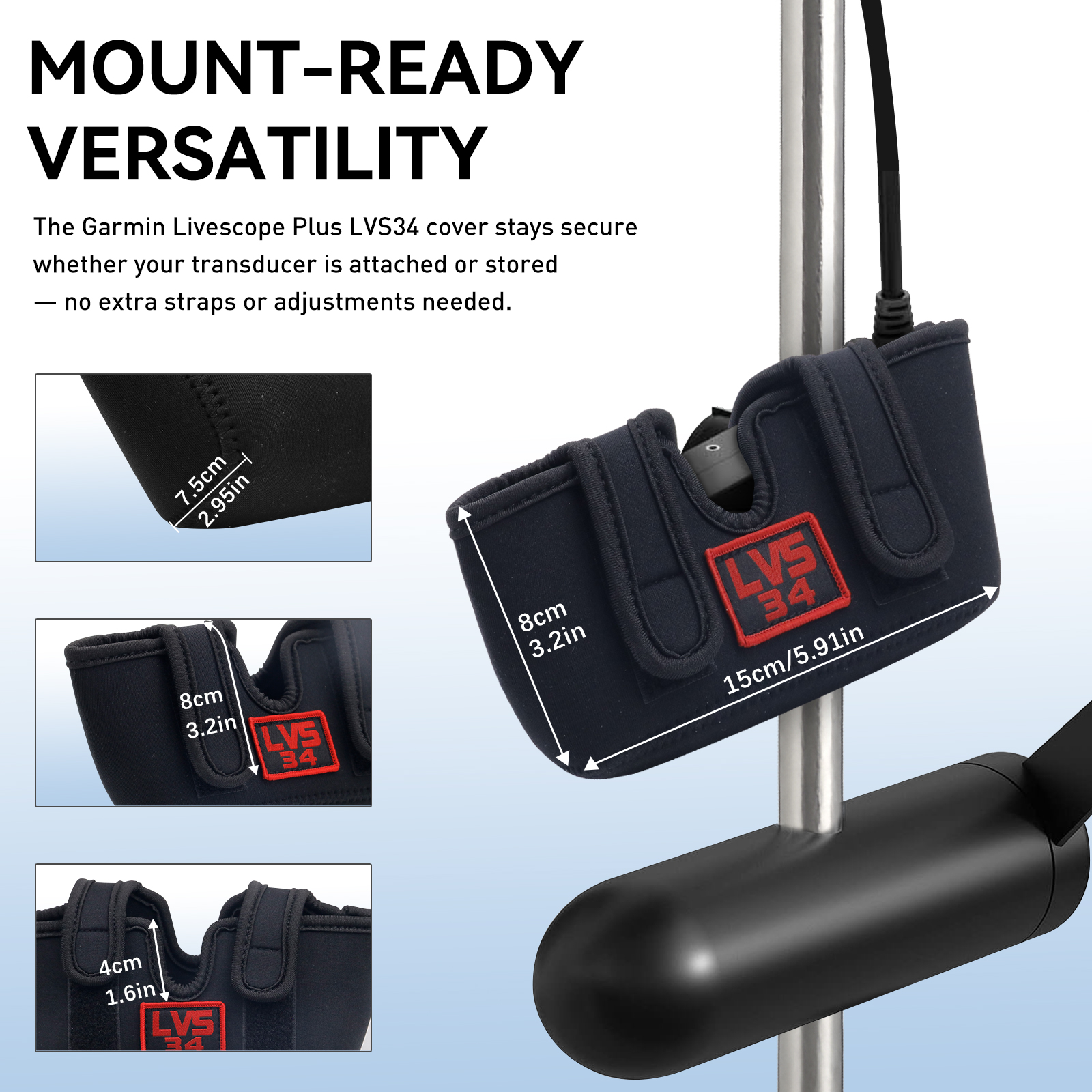LVS34 Marine Garmin Transducer - đánh giá và giá Fish Finder Transducer