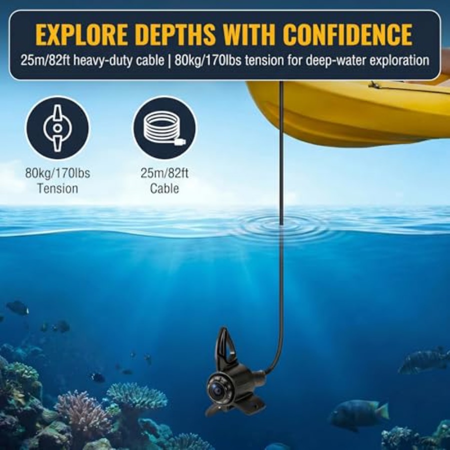 Underwater Fishing Finder Came - đánh giá và giá Fishing Camera