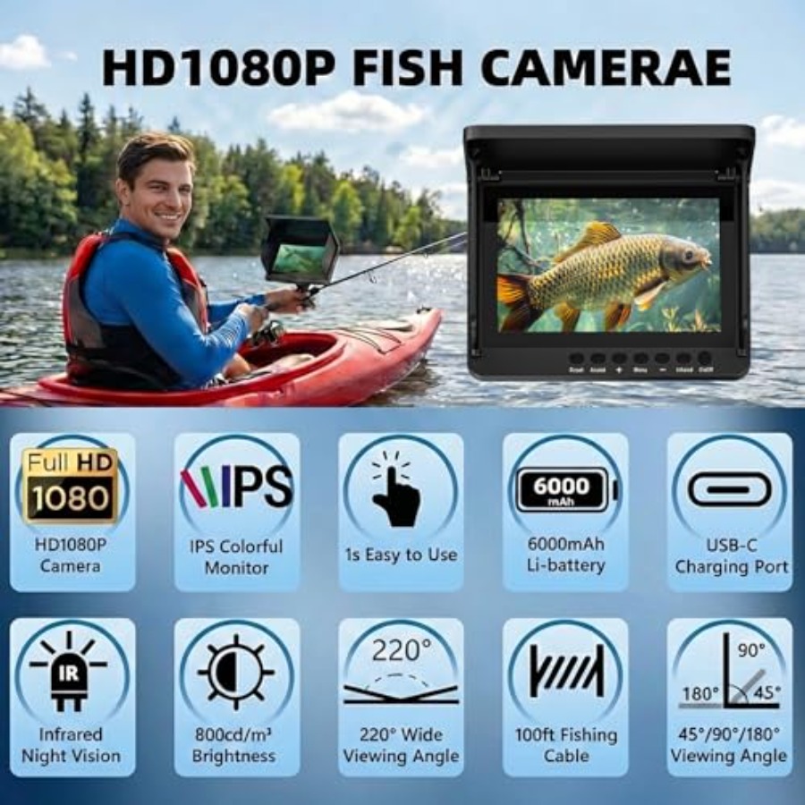 Underwater Fishing Camera for  - đánh giá và giá Underwater Camera