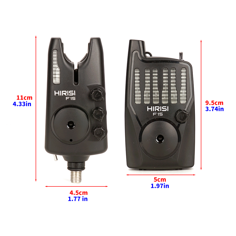 Hirisi F15-4 Fishing Bite Alar - đánh giá và giá Bite Indicator
