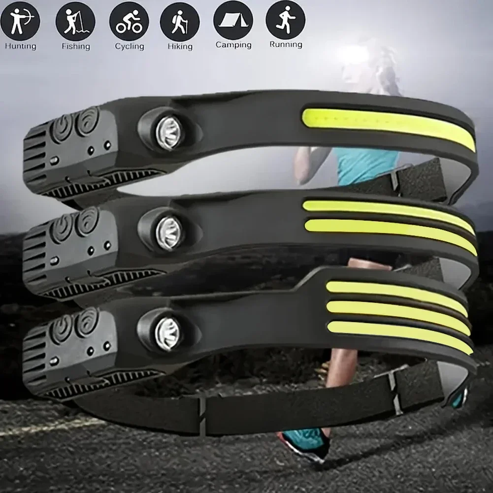 LED Sensor Headlamp USB Rechar - đánh giá và giá Fish Finder Battery