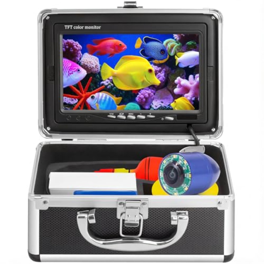 Portable fish finder for lake, - đánh giá và giá Fishing Camera