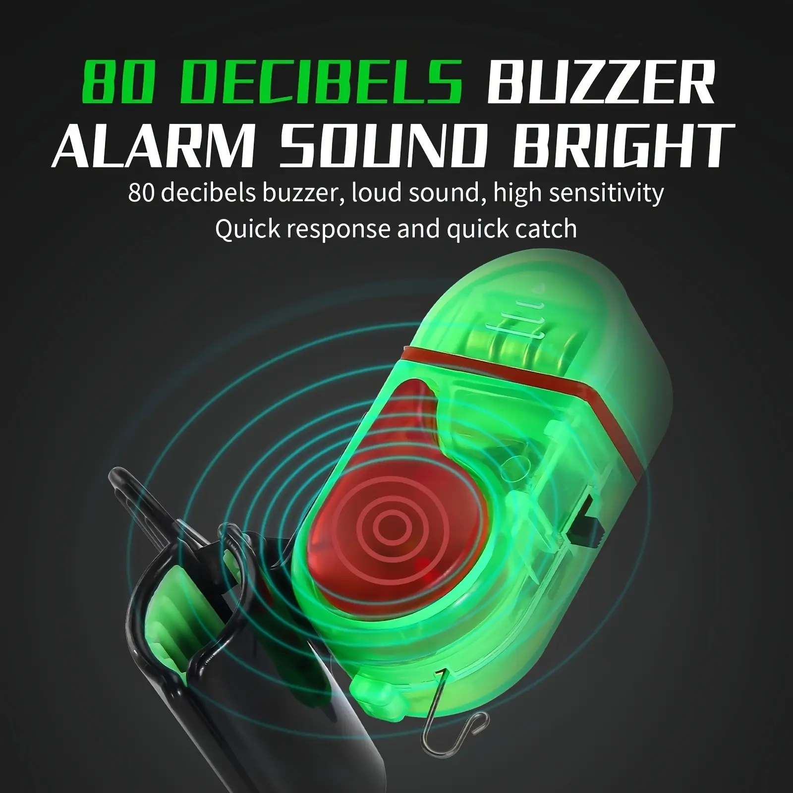 2PCS LED Fishing Bite Alarm, 2 - đánh giá và giá Bite Indicator