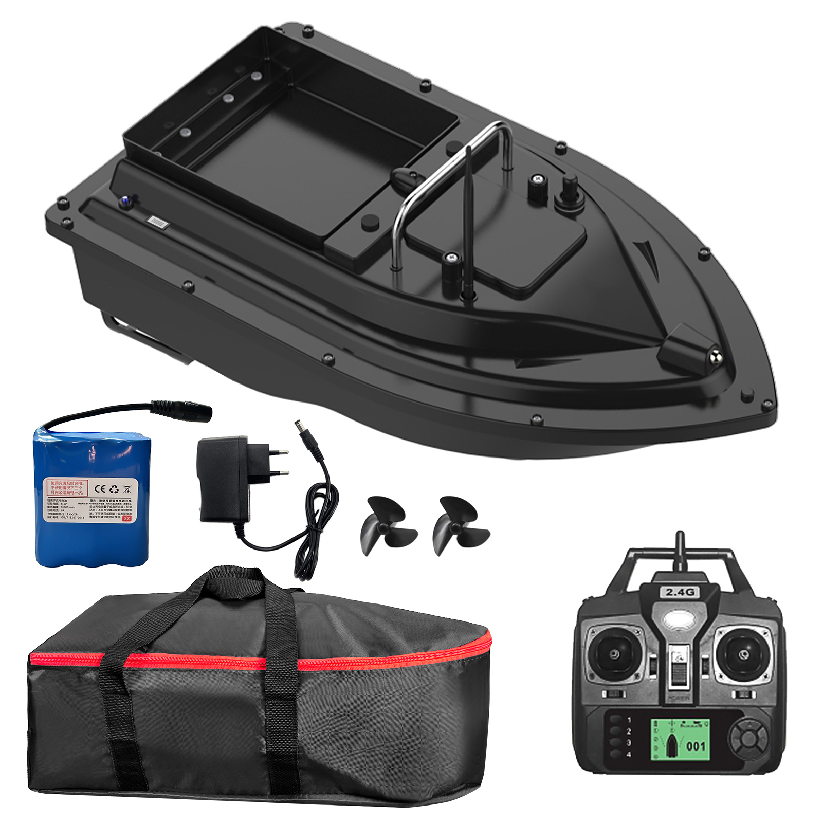 D16E GPS Fishing Bait Boat wit - đánh giá và giá Fishing Gps